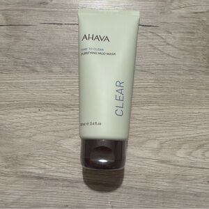 AHAVA Purifying Mud Mask size 100ml 3.4oz New & Sealed!